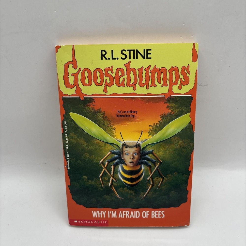 R. L. Stine Goosebumps Why I'm Afraid Of Bees